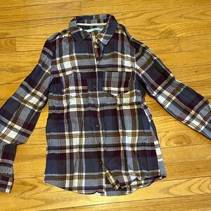 Maurices Plaid Button-Up Shirt